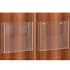 Acrylic Brochure Holder Wall Mount Flyer Holder Clear Literature Holders Magazine Holder,Mail Holder For Wall Display Flyer