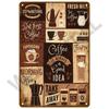 Vintage Plaque Metal Sign Plate Home Decor Tin Signs Coffee Retro Wall Art Posters For Kitchen Bar Iron Painting Decoration Cafe