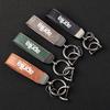 Premium Material Leather Motorcycle Key Ring Chain for Aprilia Racing  GPR  RSV4  RS125  RS250 with Logo Car Accessories