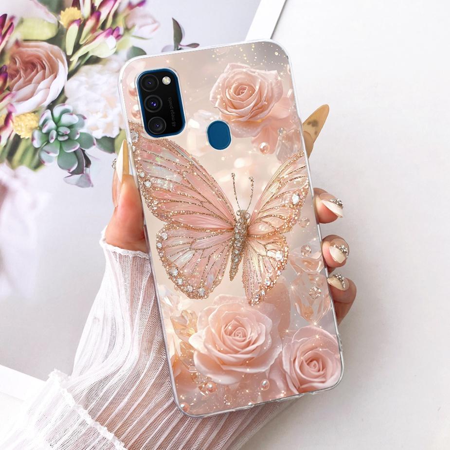 For Samsung Galaxy M21 Case SM-M215F New Fashion Painted Cover Soft Silicone Case For Samsung M21 2021 M 30 s Galaxy M30s Fundas