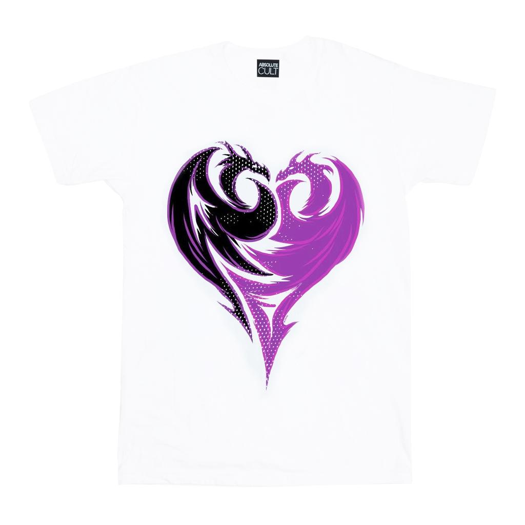Disney Girls The Descendants Dragon Heart Cotton T-Shirt