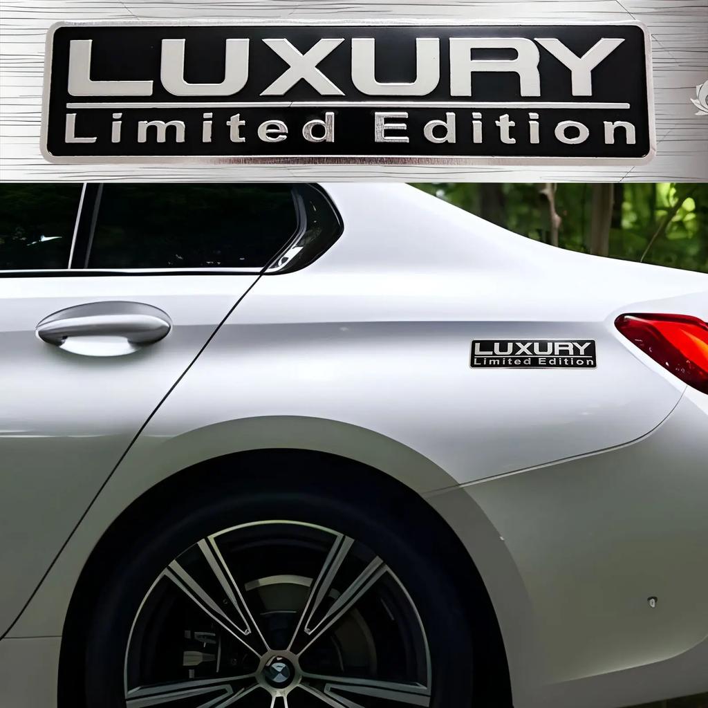 Alloy Luxury Limited Edition Car Body Emblem Rear Trunk Badge Sticker for Jeep Ford Hyundai Lexus Land Rover Mercedes Benz uy1