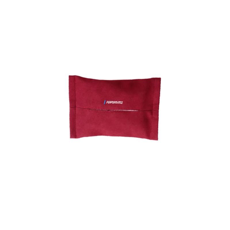 1pc Car Tissue Box Suede Sun Visor Seat Back Hanging Bag For BMW M E46 E90 E60 F30 E39 F10 E87 E36 F20 E92 Serie 1 BT21 G20 X1
