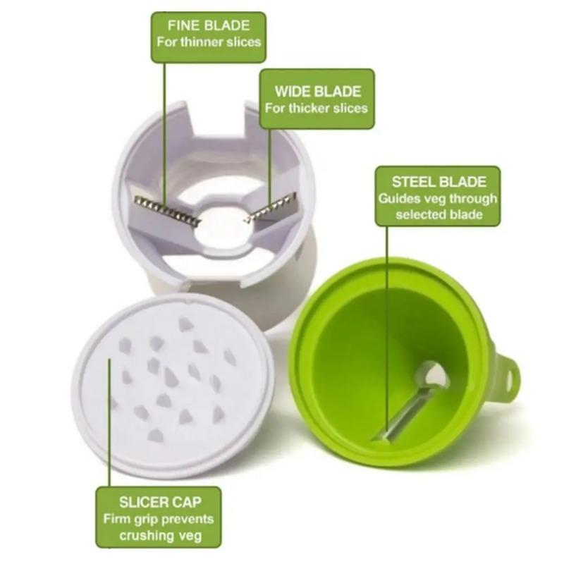 Heavy Duty Vegetable Spiralizer, Spiral Slicer, Cutter, Zucchini Pasta, Noodle, Spaghetti Maker