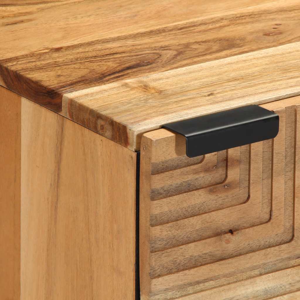 Nightstands 2 pcs. 40 x 33 x 46 cm Solid Acacia Wood