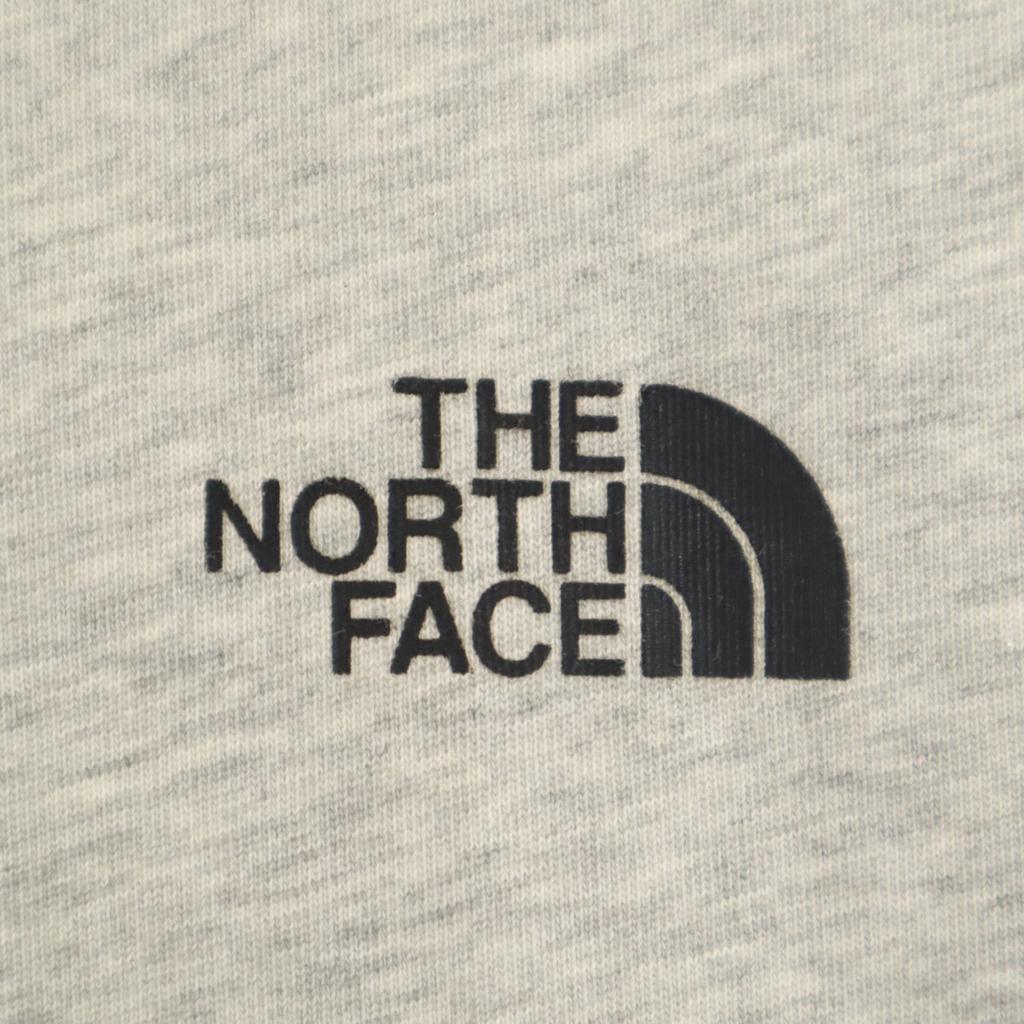 THE NORTH FACE Back logo Short sleeve T-shirt L gray Men's Used