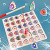 Wooden Magnetic Fishing Puzzle: Interactive Counting & Alphabet Game for Kids
