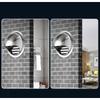 Stainless External Steel Wall Vent Cap Rainproof Cover Ventilation Hood Kitchen