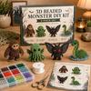 3D Beaded Animal DIY Kit Tiny Kit Beading with Instructions Handmade Colorful Bead Jewelry Cute Craft Set for Adults Beginners Teens Creative Arts
