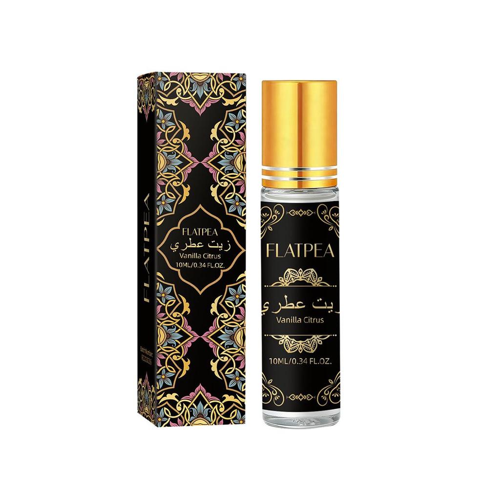 Elegant Unisex Ambergris Perfume Oil: Long-lasting, Charming, and Portable - 10ml