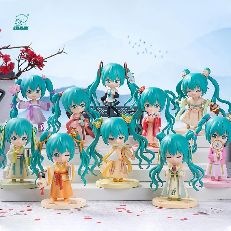 GOLDLOK Hatsune Miku Qu Yun Chang Series Blind Box Figures
