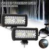 2 Stück Auto LED Lichtleiste 4x4 Arbeitsleuchte für Offroad Spot Flut Kombistrahl Scheinwerfer Boot SUV ATV Motorrad Nebelscheinwerfer Autolicht