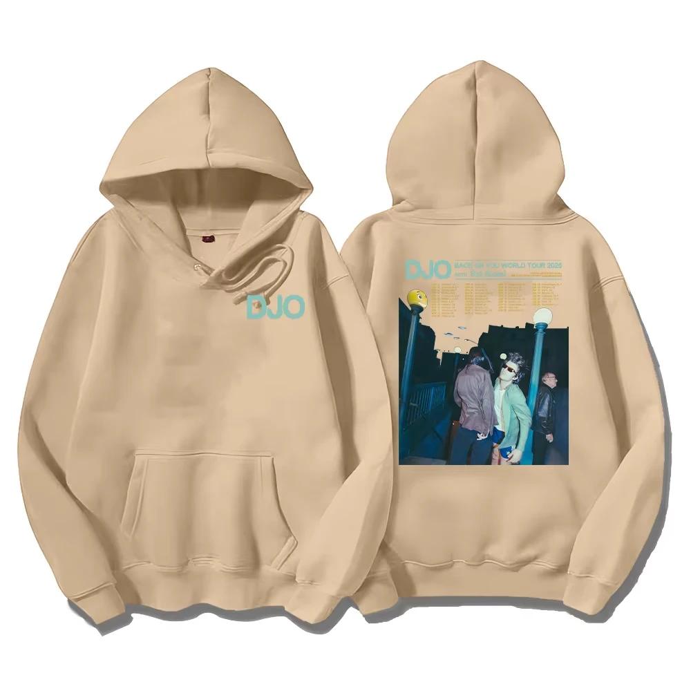 Joe Keery Djo Back on You World Tour 2025 Klobouk Mikina Harajuku Retro Mikina Y2K Pánská Módní Mikina