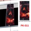 Creative Poker Car Stickers Waterproof Auto B Pillar Decor Cover Scratches Durable Car Doors Pillar Vinyl Decals Vehicle Decors