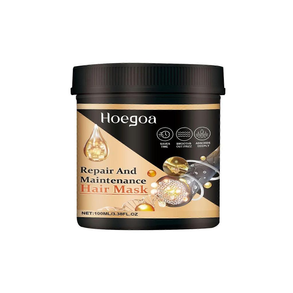 Nourishing and Repairing Hair Mask for Dry, Frizzy, Dyed, Permed, Damaged, Strong, Repairing, and Smoothing Hair. Less