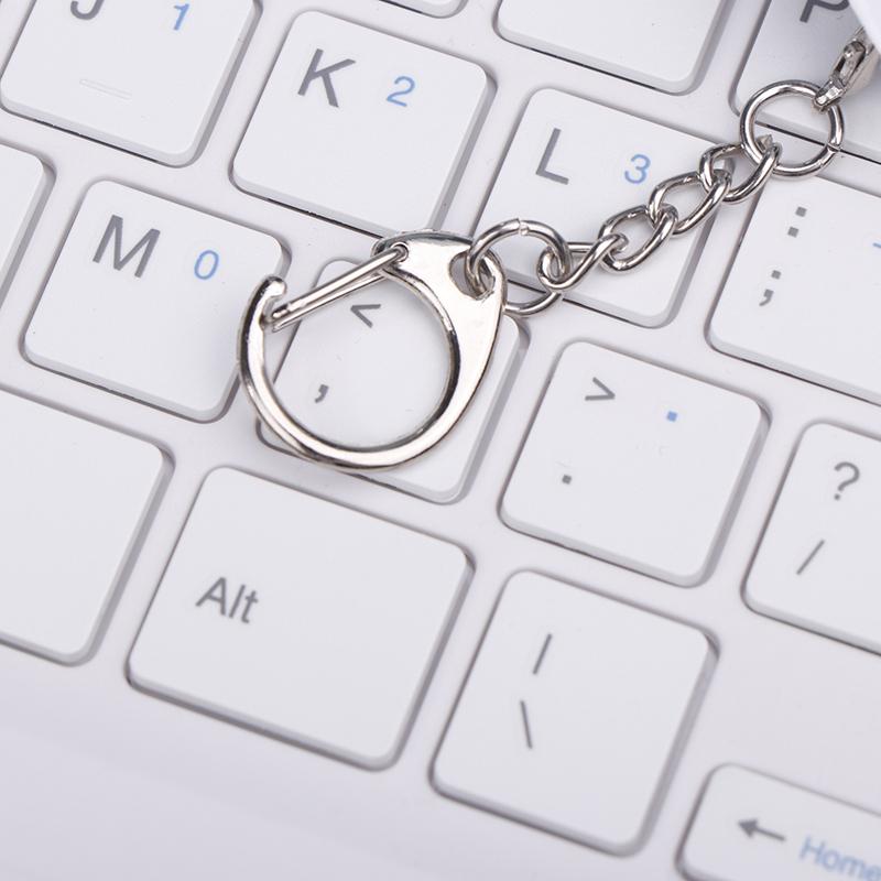Mechanical Switch Keychain With Led Light Keyboard Key Chain Fidget Toy Keycap Stress Relief Novelty Toys Fidget Button Keyring
