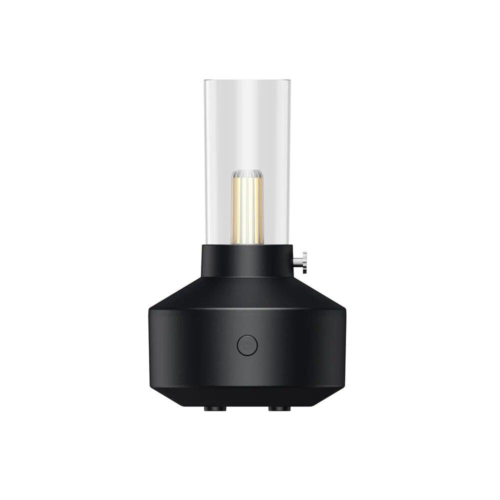 New 150ml Candle Light Shape Portable Table Desktop Usb Charge Ultrasonic Essential Oil Aroma Diffuser for Room Home