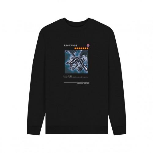 Yu-Gi-Oh! Unisex Adult Red-Eyes Black Dragon Sweatshirt