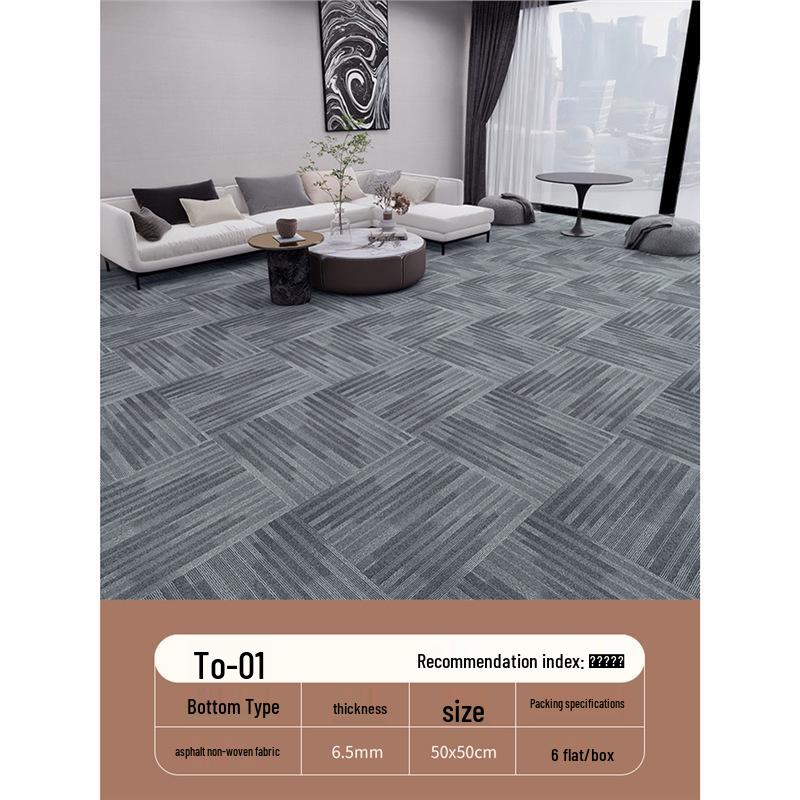 Soundproof Carpet Roll for Large Office Areas - Full Coverage for Concrete Floors