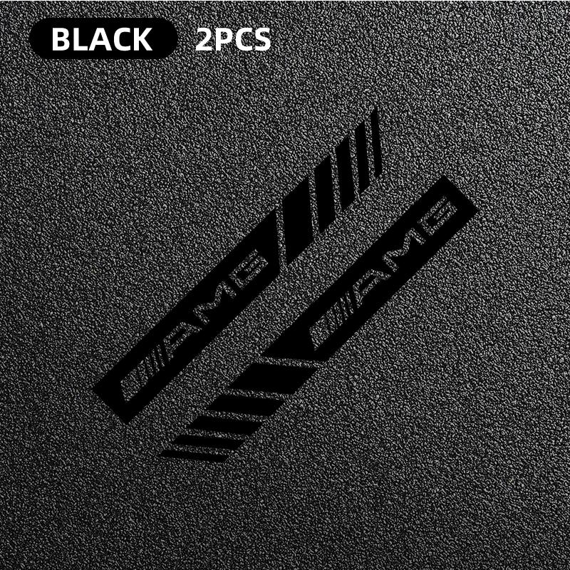 2pcs Car Rearview Mirror Side Decal Stripe Sticker Vehicle Body Accessories For Mercedes Benz AMG A B C E S CLA GLA GLB G Class