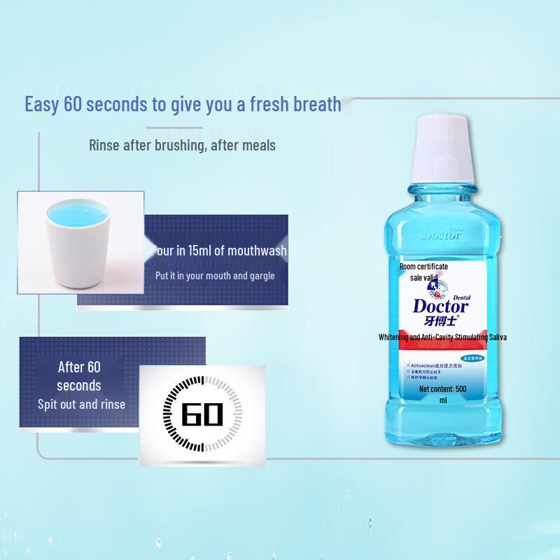 Dr. Ya Deep Clean Fresh Breath Mouthwash