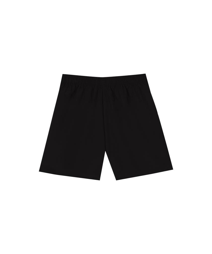 YONEX 265Ph001M Black/Light Grey Men'S Boucle Point Wappen Tennis Shorts