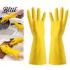 Thickened Pvc Gloves for Dishwashing 2PCS Household Cleaning Gloves Reusable PVC Waterproof Work Extended Daily Use Wristband Multi Purpose
