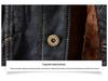 2018 Men's Winter Fleece-Lined Denim Jacket, Warm and Thickened, Korean Slim Fit, Plus Size Available