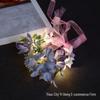 Luminous Camellia Wrist Flower for Kids' Performances - Fairy Sparkle Wristband & Photography Prop