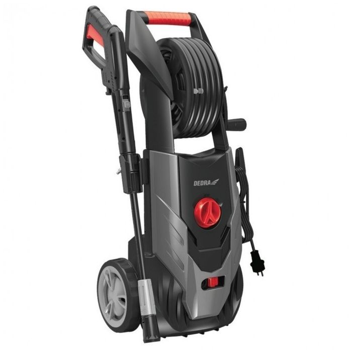 Pressure Washer - DEDRA - 1900W - 130 bar - 420 l/h - 11 kg - Stainless steel lance - Flexible hose 6m