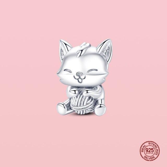 Pendentif en argent sterling 925 avec perles pour bracelet et collier Panjia originaux, bijoux pour femmes