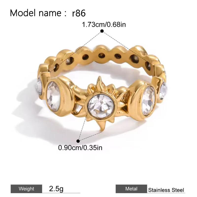2024 New Fashion Gold Color Snake Rings For Women Vintage Zircon Pearl Geometric Hollow Ring Retro Wedding Party Jewelry