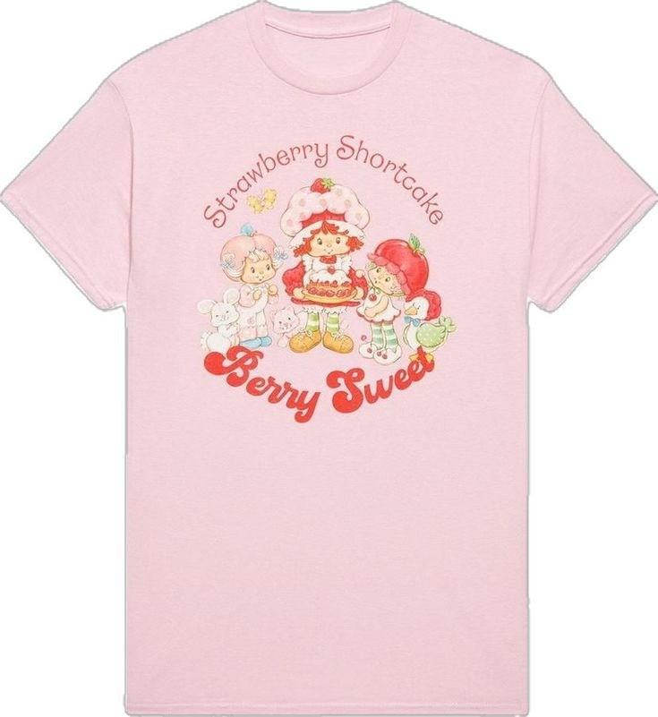 Strawberry Shortcake cartoon Unisex T-shirt S-5XL Unisex T-Shirt XXXL
