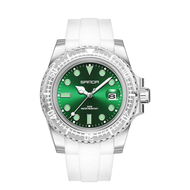 Women Fashion Wristwatches Youth Student Watch Trend Clock Calendar 30M Waterproof Silicone Strap Men's Electronic Watch