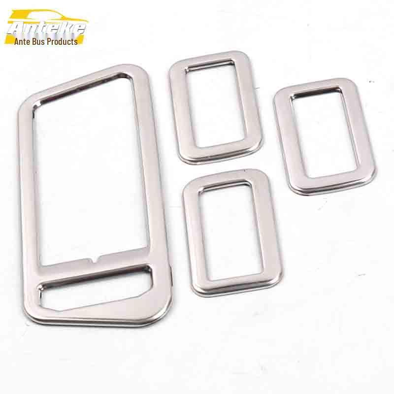 Golf 7 Stainless Steel Window Switch Trim & Armrest Decor Frame