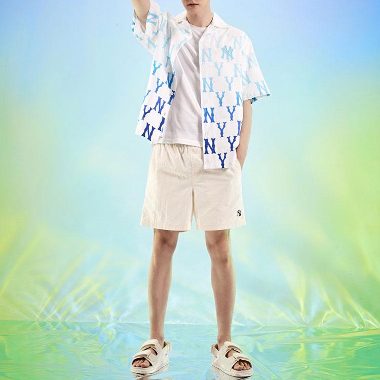 New MLB New York Yankees Shirt Unisex Blue 3AWSM6123-50BLS