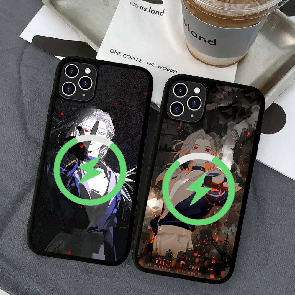 Luye The Legend Of Hei Anime For Magesafe Magnetic Wireless Phone Case For IPhone 17 Pro Max Air 13 12 Mini 16 15 14 11