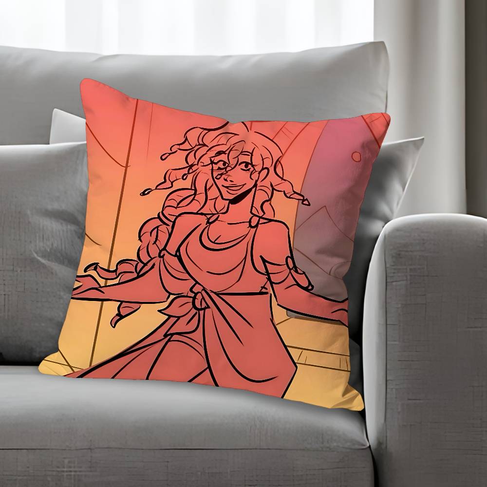 EEpic the Musical Various Sizes Square Pillow Case For Car Home Bedchamber Decor Custom Valentine gift