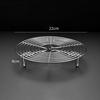 304 Stainless Steel Steamer Rack Multifunction Pot Steaming Tray Dumplings Eggs Grill Stand Kitchen Tableware Cooking Utensils