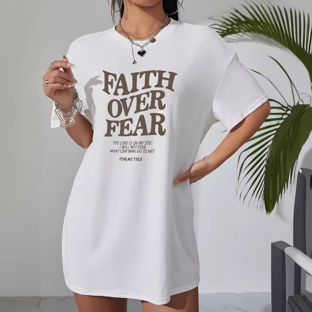 Летняя мужская и женская дышащая и быстросохнущая футболка с буквенным принтом из хлопка — фото 4