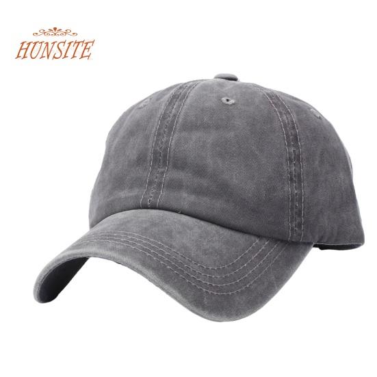 

Унисекс фуражка винтажная с длинными полями, регулируемая пряжка, хвостик, дышащая защита от солнца, защита от ультрафиолета, женская и мужская бейсбольная кепка, головные уборы для взрослых серый