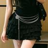 2026 New Vintage Star Waist Chain Subculture Star Belly Chain Unisex Thin for Suit Blazer Dress Skirt Ins Punk Goth Hiphop Belt