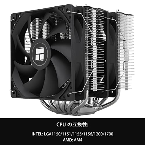 Thermalright Peerless Assassin 120 SE CPU Air Cooler, PA120SE, 6 Hot Pipe CPU Cooler, Dual 120mm TL-C12C PWM Fans, Aluminum Heatsink Cover, AGHP Techn