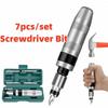 7PCS High Torque Impact Screwdriver Hardness Screw Tool Set Non-slip Screw Extractor Hand Tool