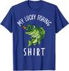 My Lucky Bass Fishing-Shirt Funny Youth Boy Toddler T-Shirt Mens Womens Tees Top