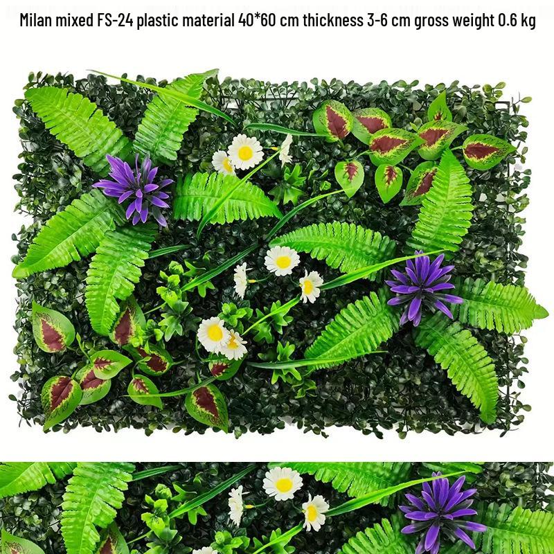 Künstliche Blumenwand für die Dekoration von Einkaufszentren im Freien