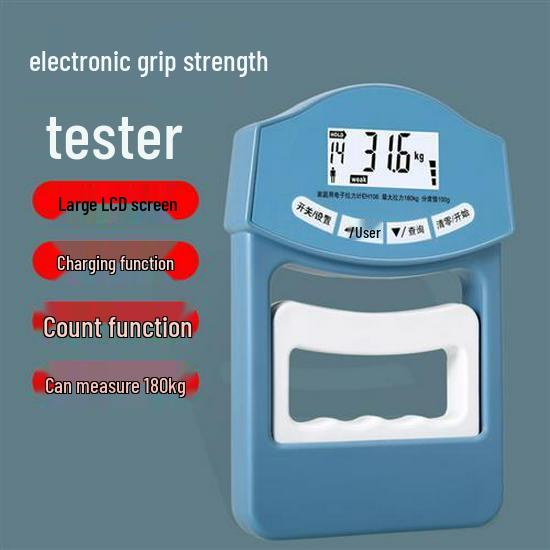 Cross-Border Electronic Grip Strength Trainer: Professional Grip Force Gauge for Middle School Students