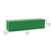 Tomix Container 3-pack HO Gauge C8740G Green