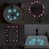 Glow-In-The-Dark Turtle Bathroom Stickers Self-Adhesive Sink Wall Sticker Waterproof Bathroom, Bedroom Decals Home Decor