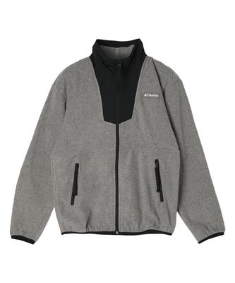 Women's Sequoia Glove Full-Zip Fleece AR0684, Size L, City Grey Heather, Black